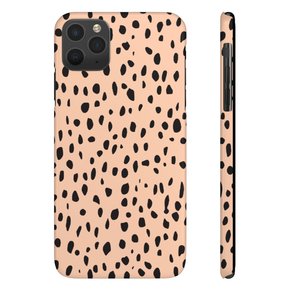 Cheetah Case Mate Slim Phone Case
