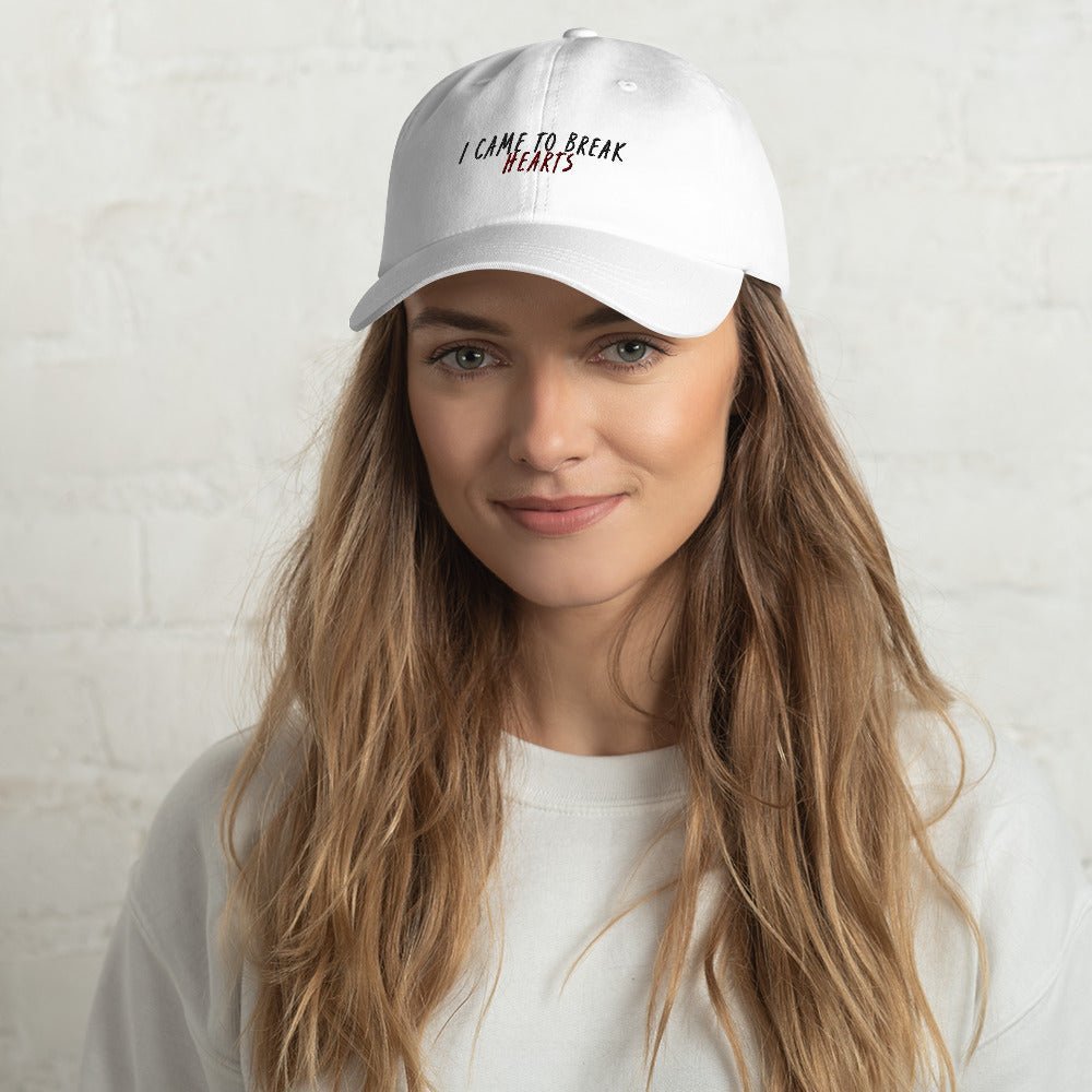 "I Came To Break Hearts" Cap - Limitless Jewellery