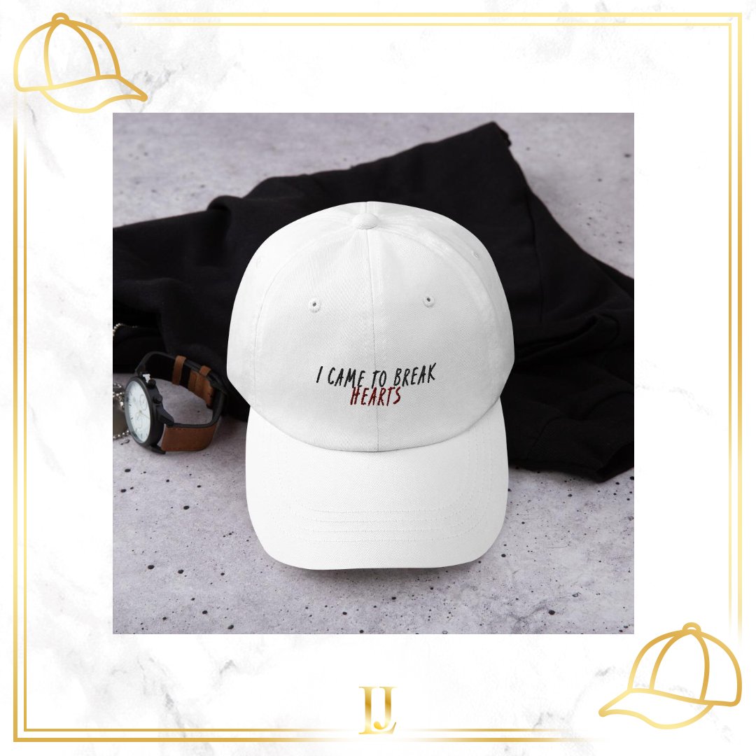 "I Came To Break Hearts" Cap - Limitless Jewellery