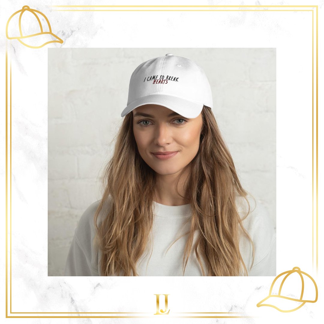 "I Came To Break Hearts" Cap - Limitless Jewellery