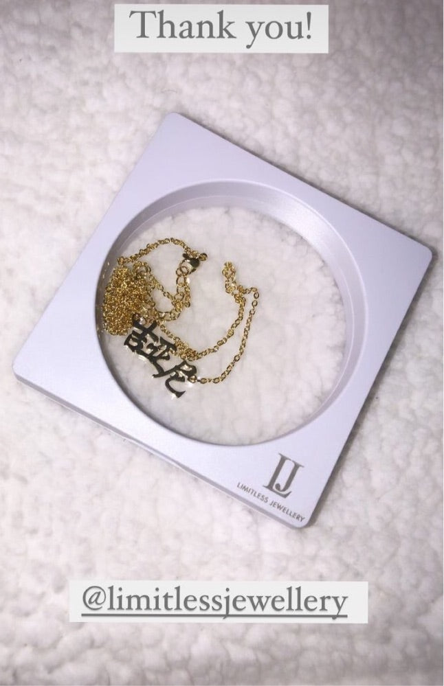 Personalized Chinese Name Necklace