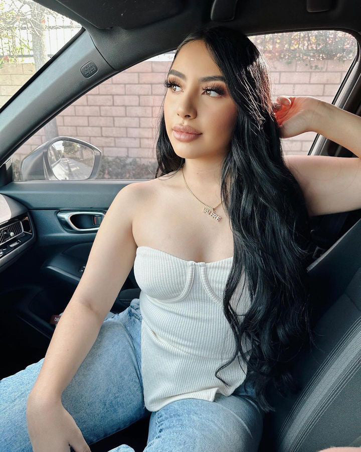 Personalized Zircon Name Necklace