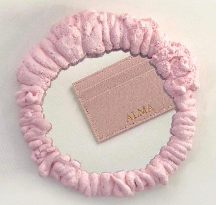 Personalized Leather Card Holder