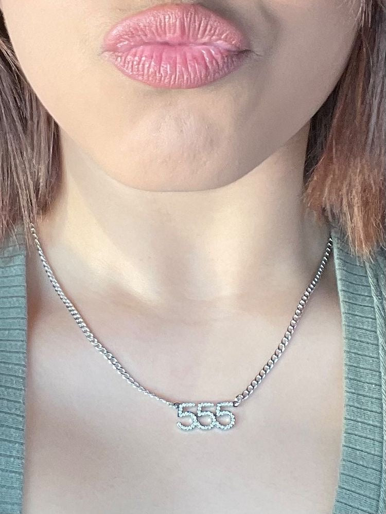 Customized Angel Number Necklace