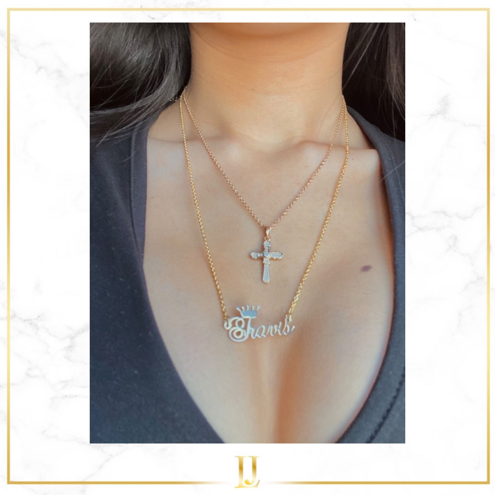 Personalized Crown Necklace - Limitless Jewellery