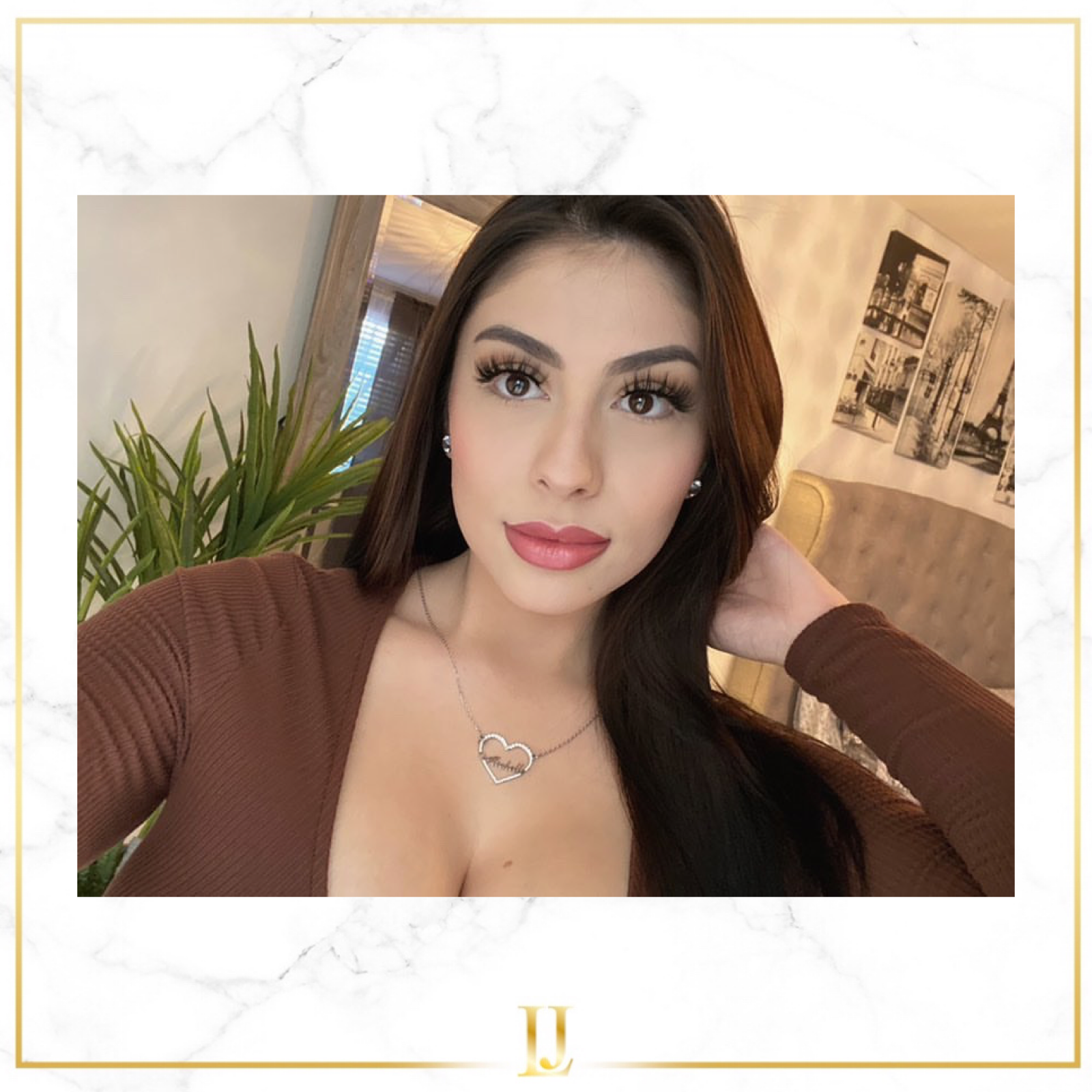 Personalized Iced Heart Necklace - Limitless Jewellery