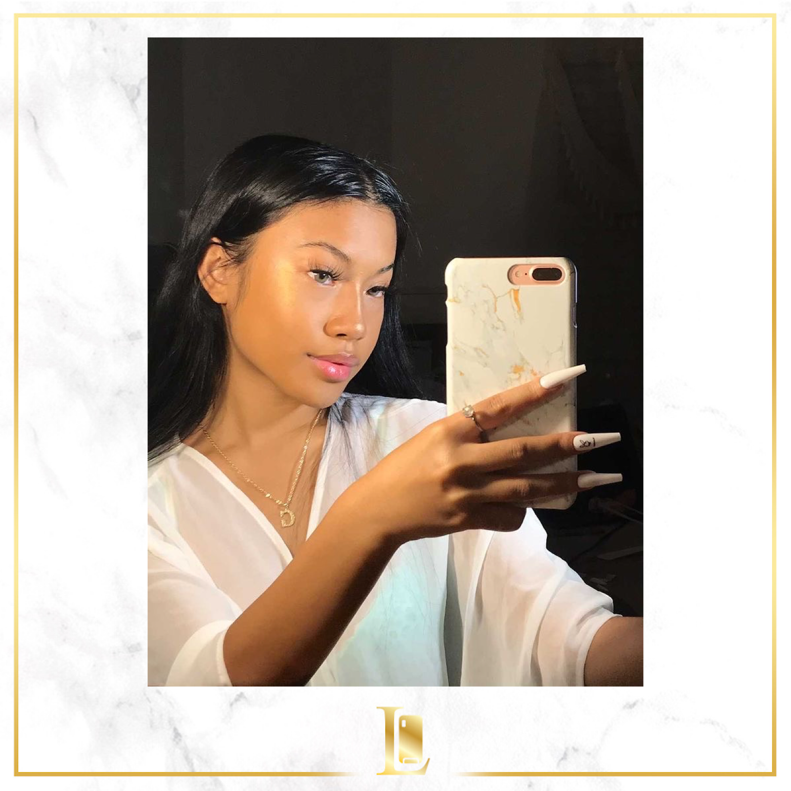 Marble Stone Phone Case - Limitless Jewellery