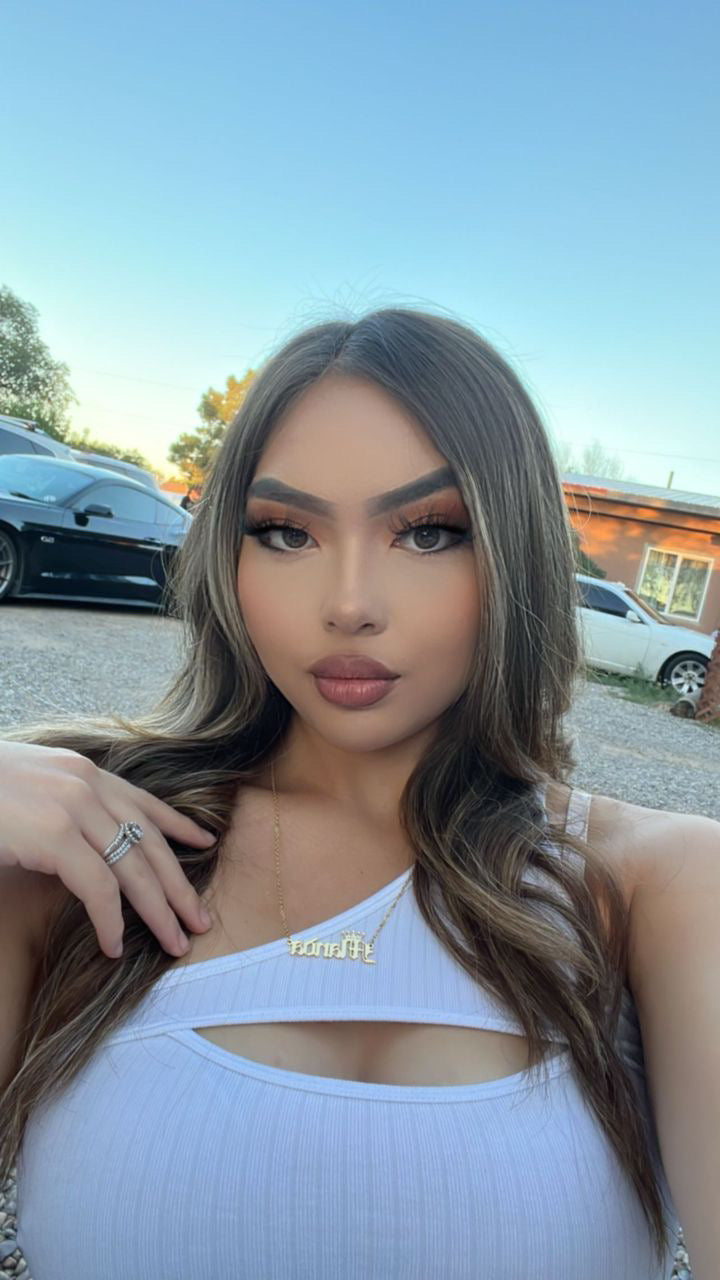 Personalized ICED Crown Name Necklace