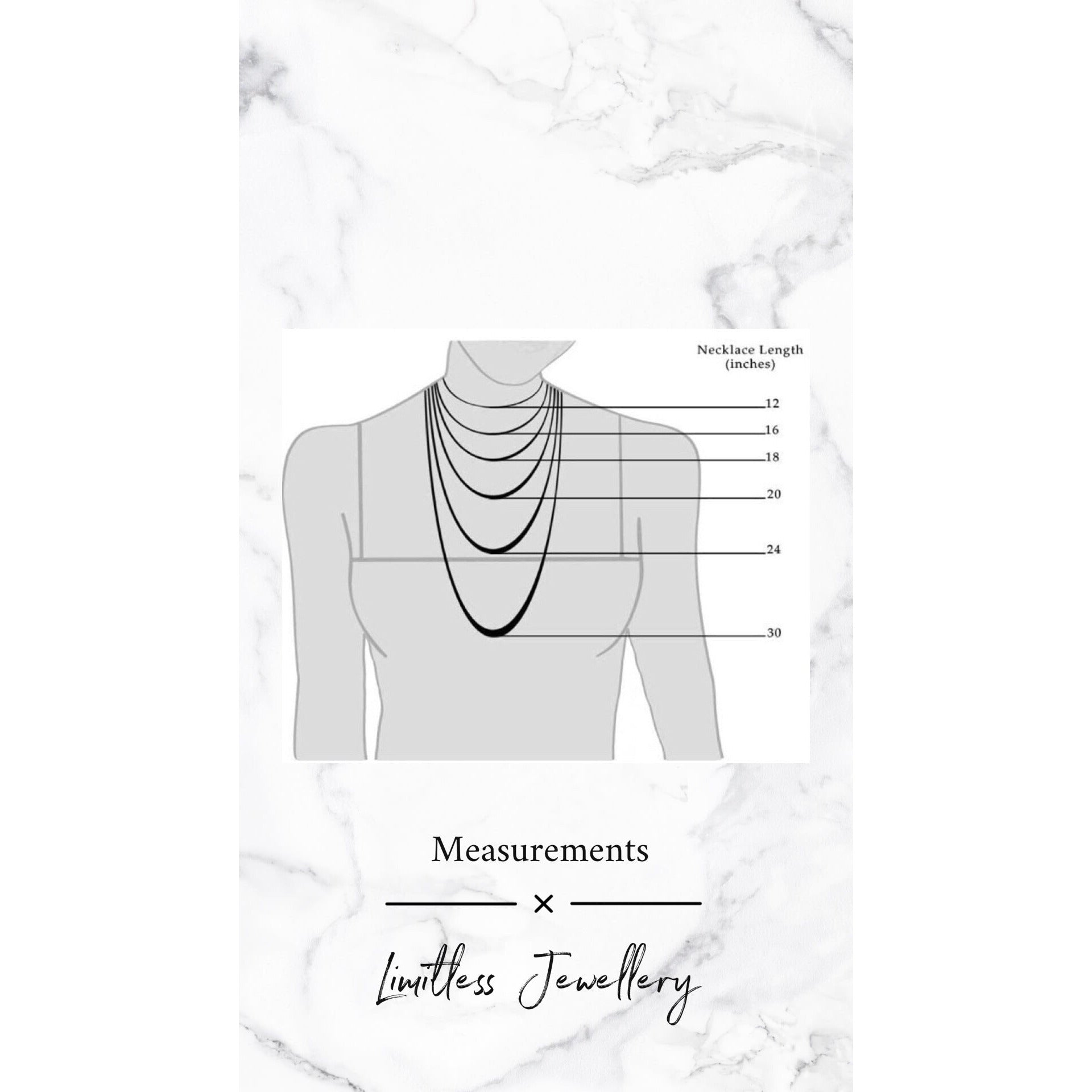 Heart Letter Necklace - Limitless Jewellery