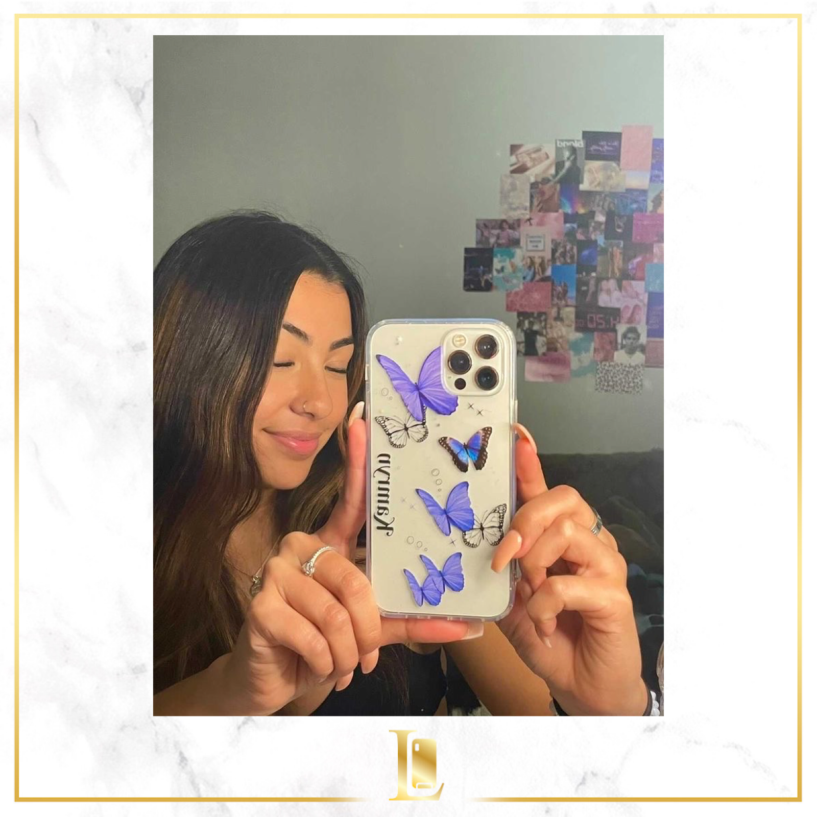 Personalized Butterfly Dreamz Phone Case