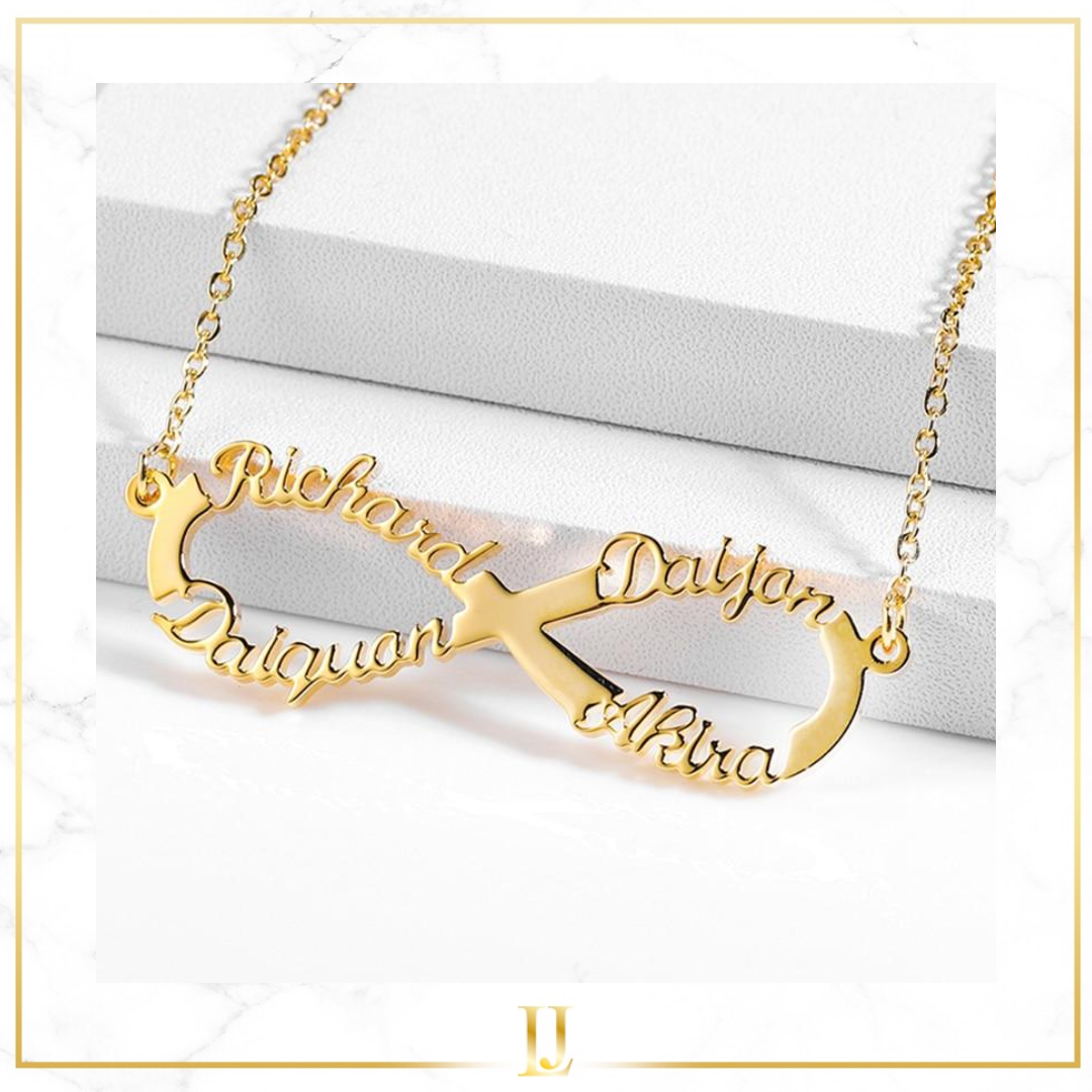 Personalized Infinity Necklace - Limitless Jewellery
