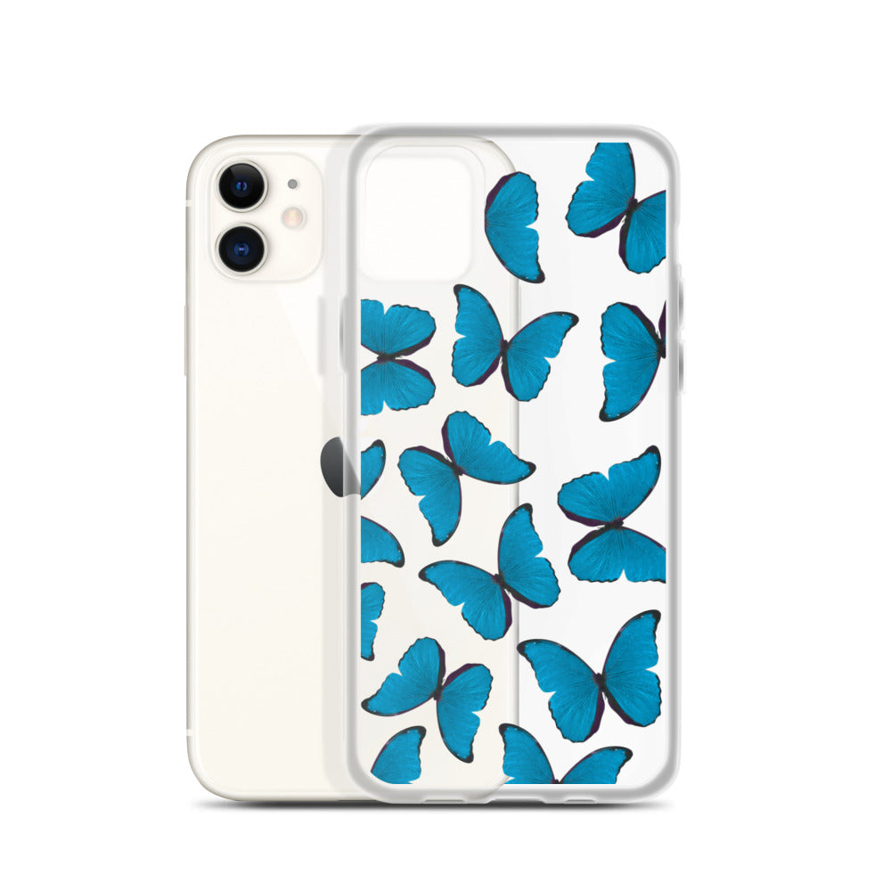 Blue Butterflies iPhone Case
