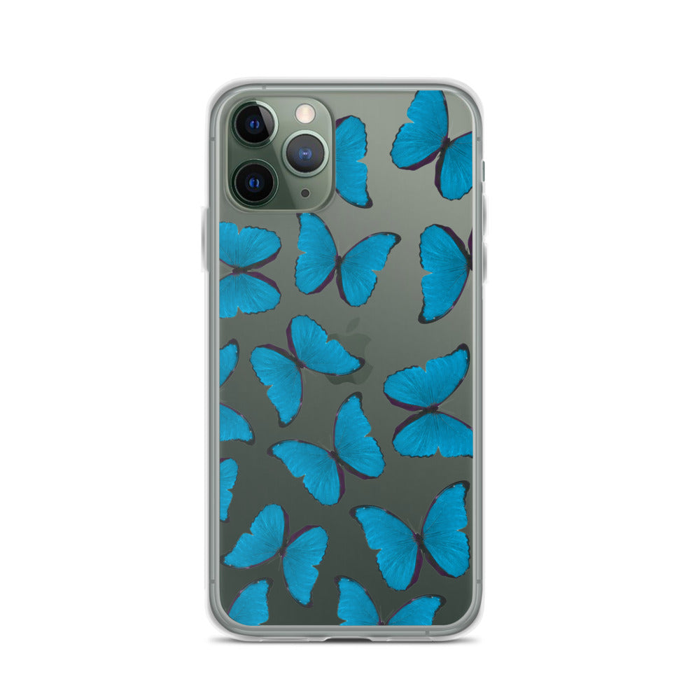 Blue Butterflies iPhone Case