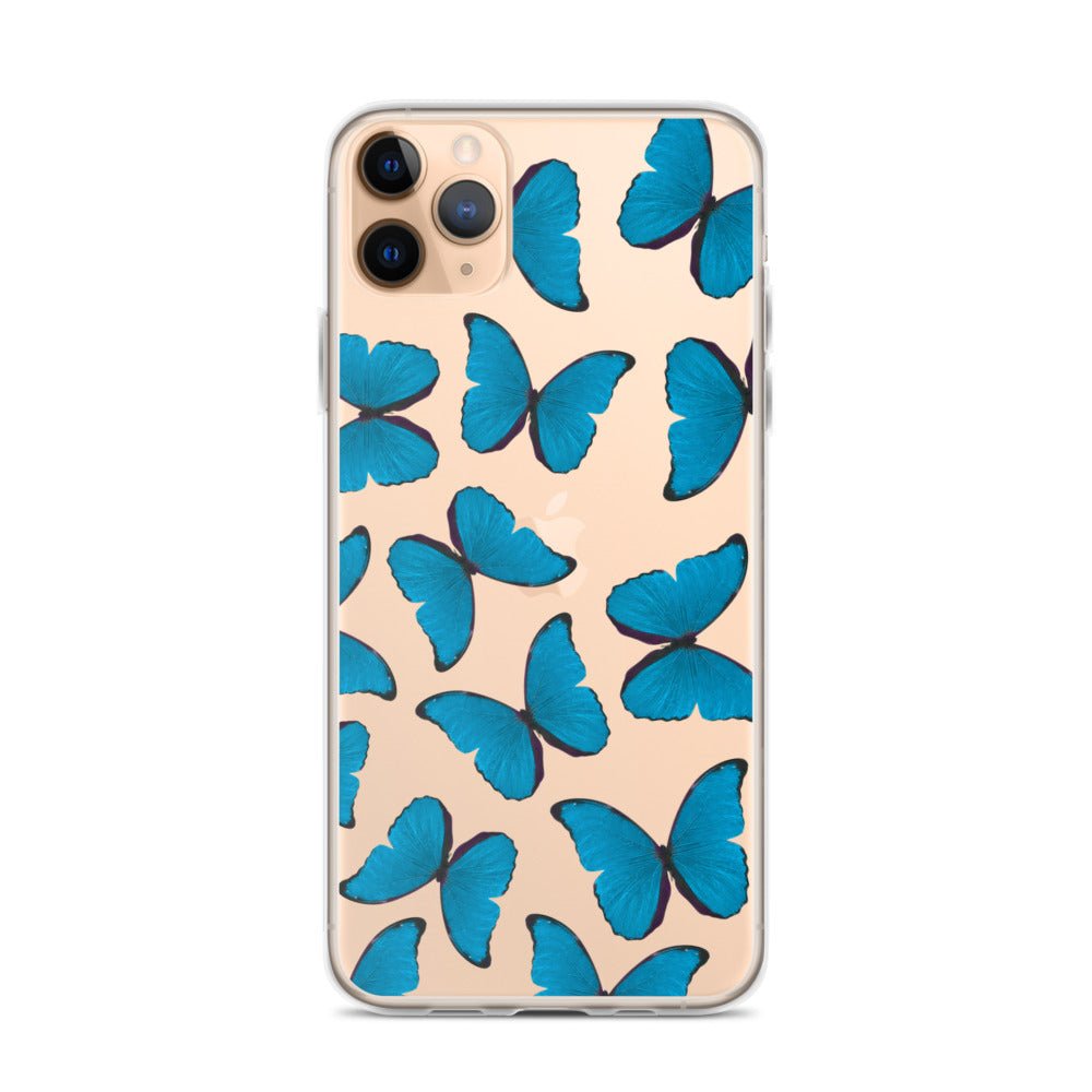 Blue Butterflies iPhone Case