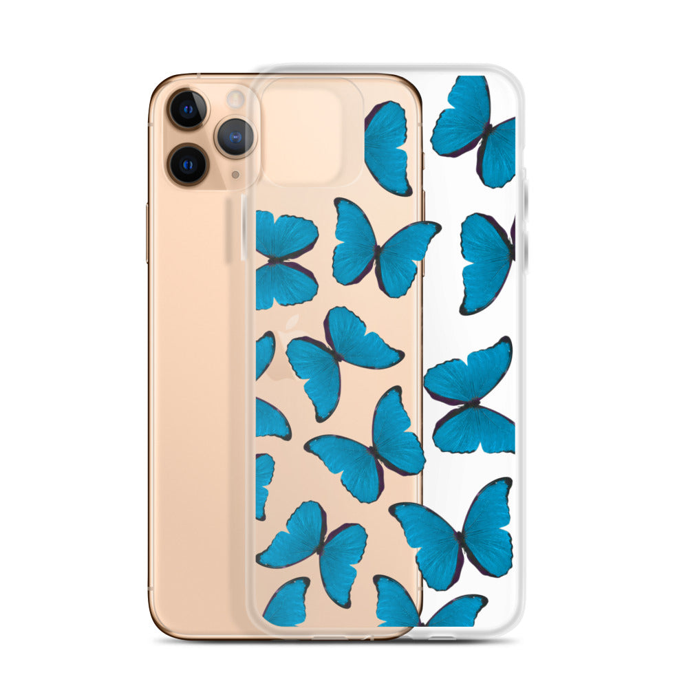 Blue Butterflies iPhone Case