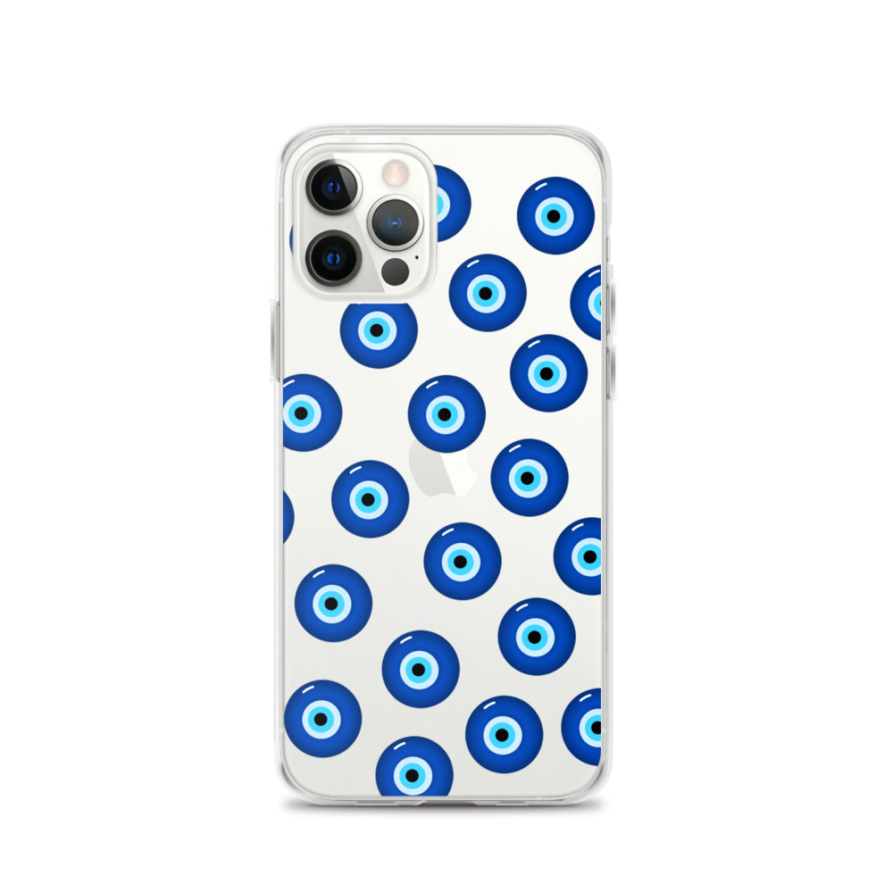Evil Eye Clear iPhone Case