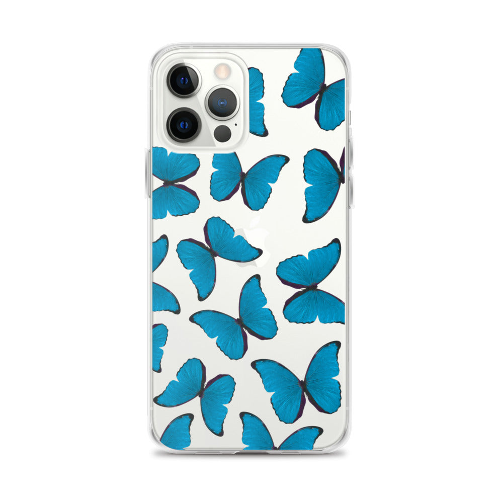 Blue Butterflies iPhone Case