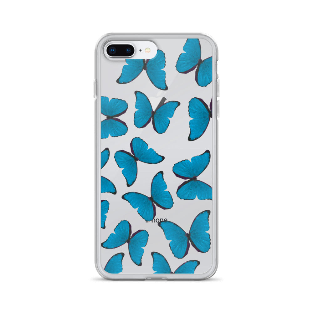 Blue Butterflies iPhone Case