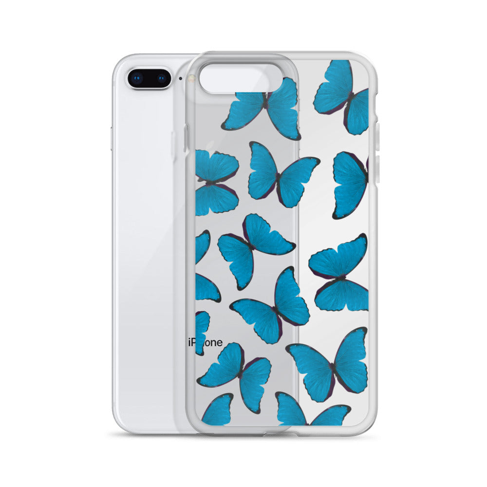 Blue Butterflies iPhone Case