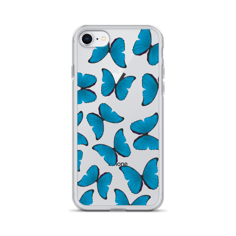 Blue Butterflies iPhone Case