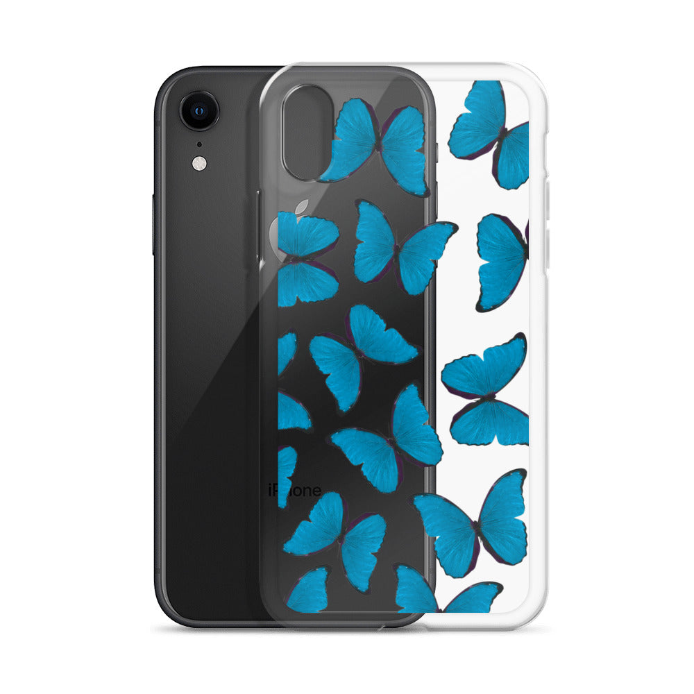 Blue Butterflies iPhone Case