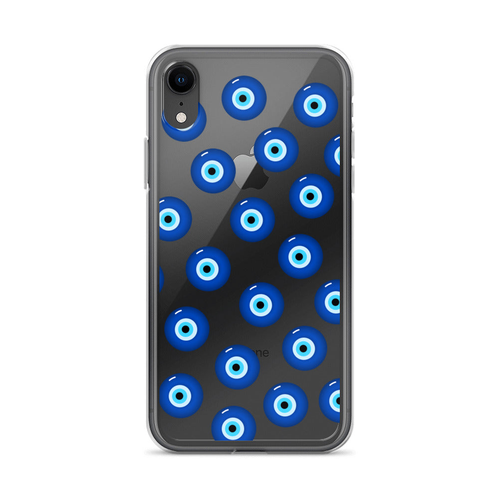Evil Eye Clear iPhone Case