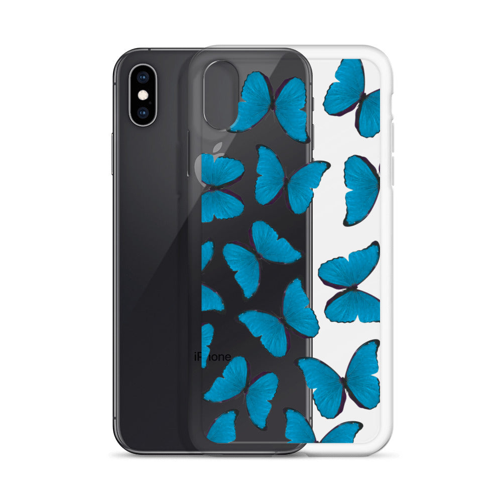Blue Butterflies iPhone Case