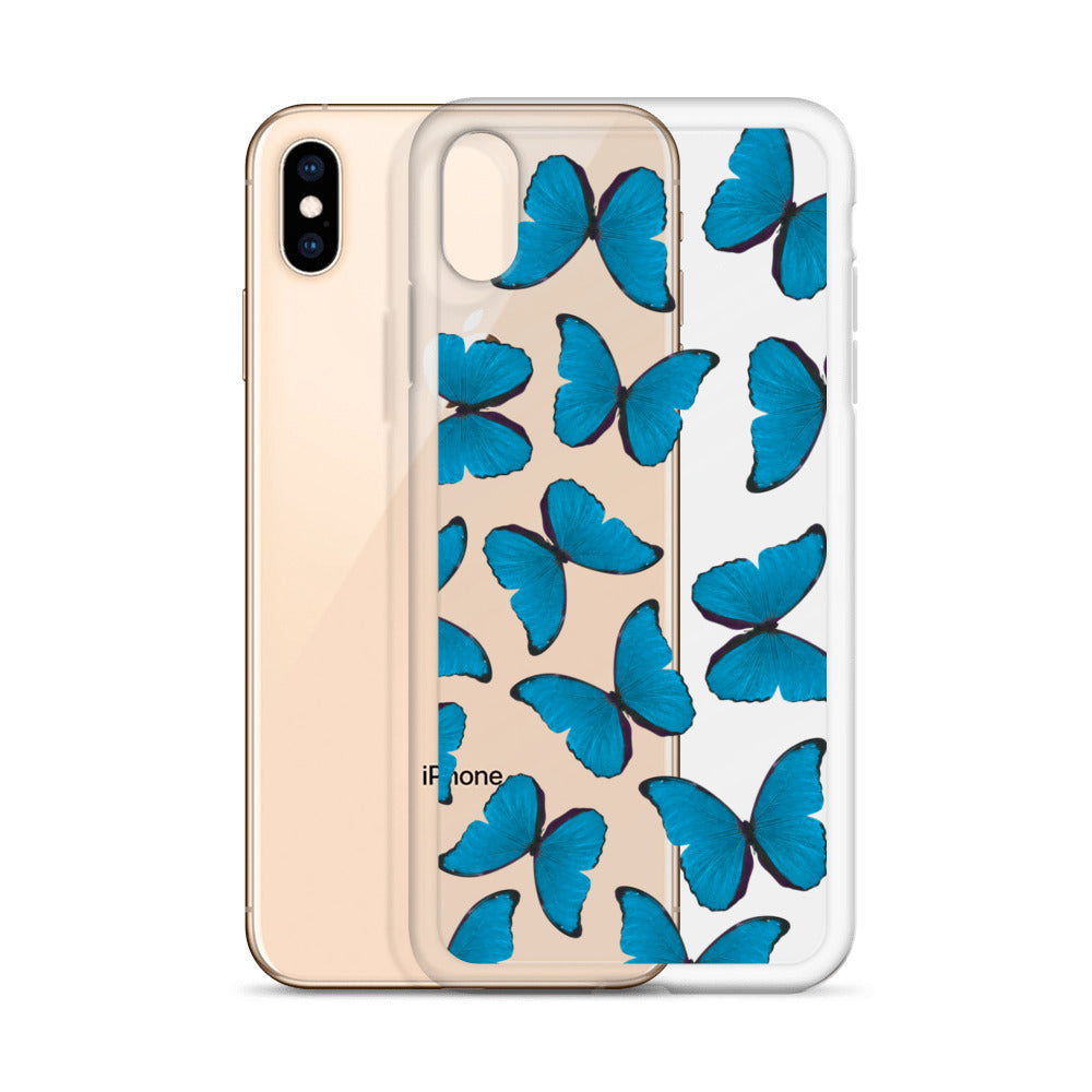 Blue Butterflies iPhone Case