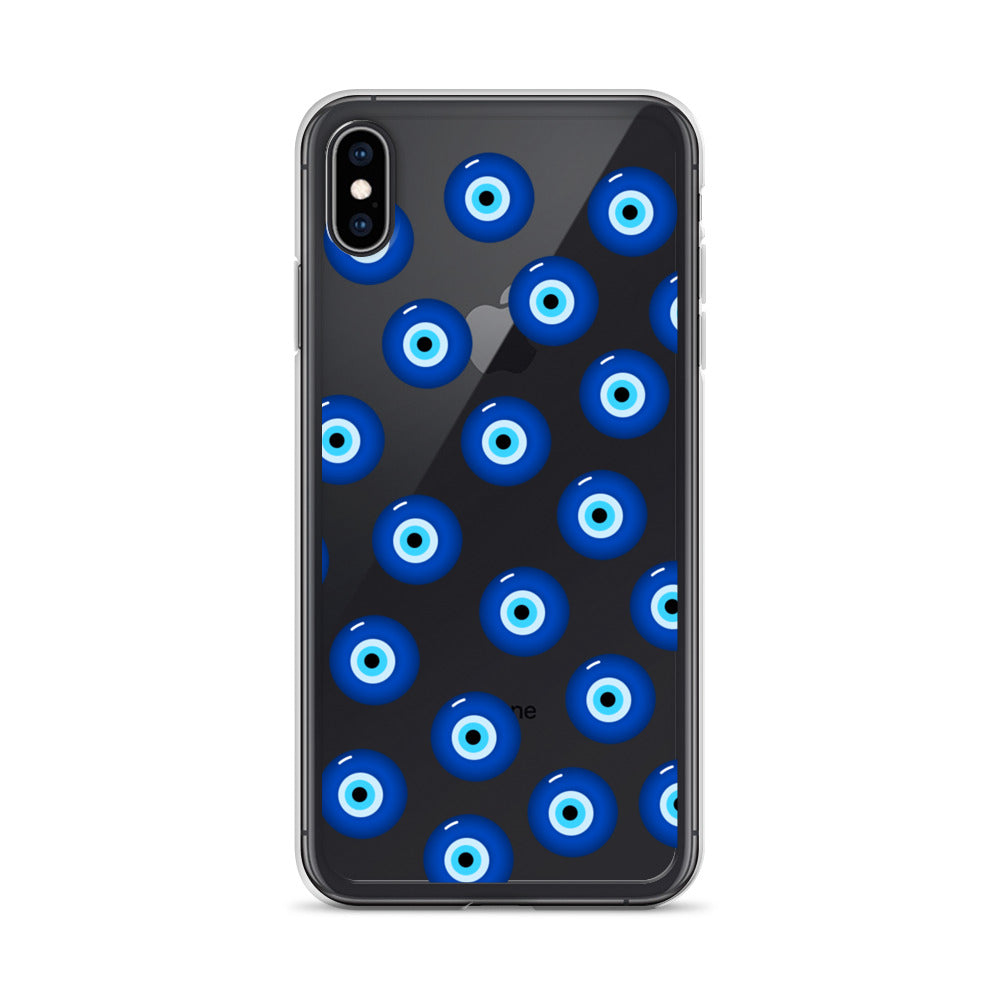 Evil Eye Clear iPhone Case