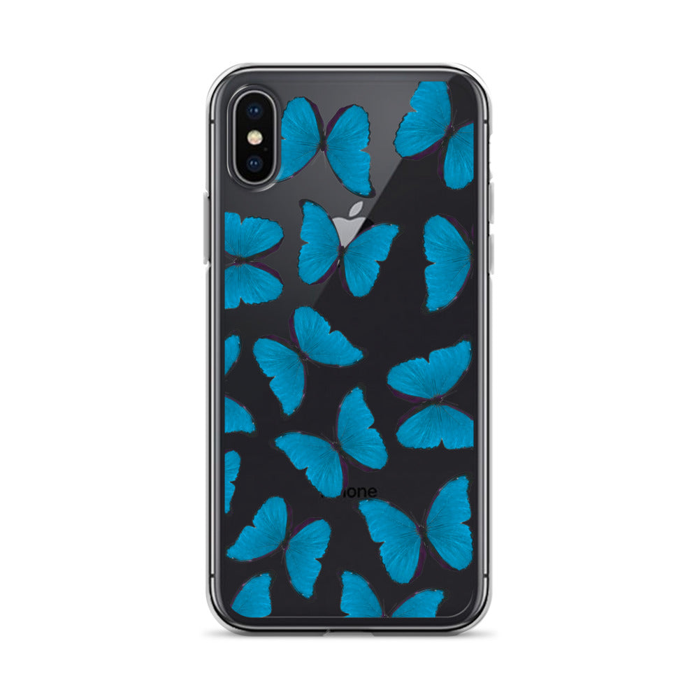 Blue Butterflies iPhone Case