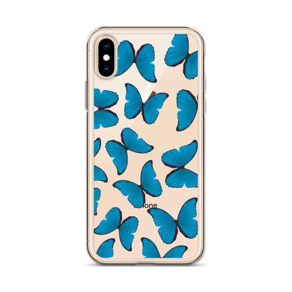 Blue Butterflies iPhone Case