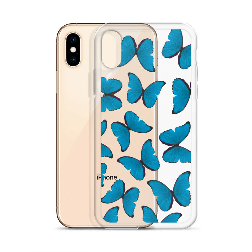 Blue Butterflies iPhone Case