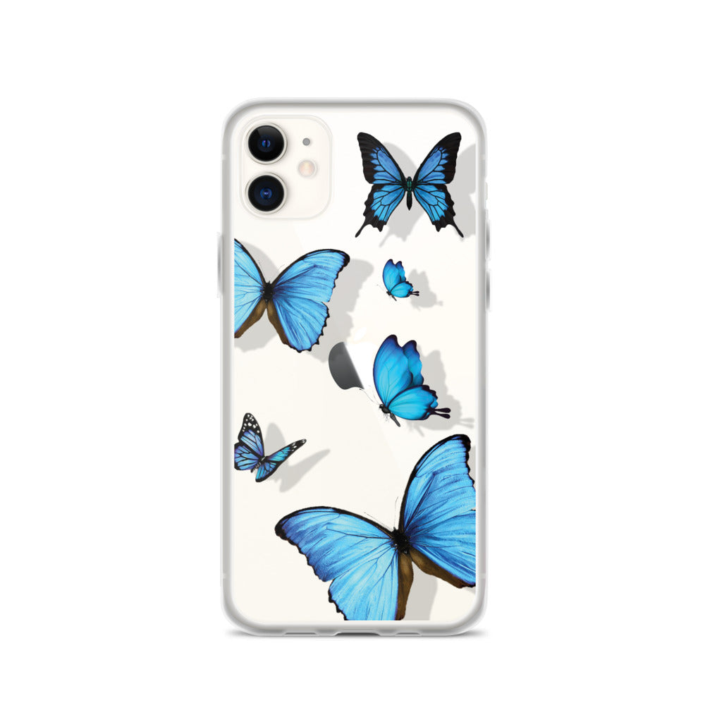 Butterfly Transparent iPhone Case - Limitless Jewellery