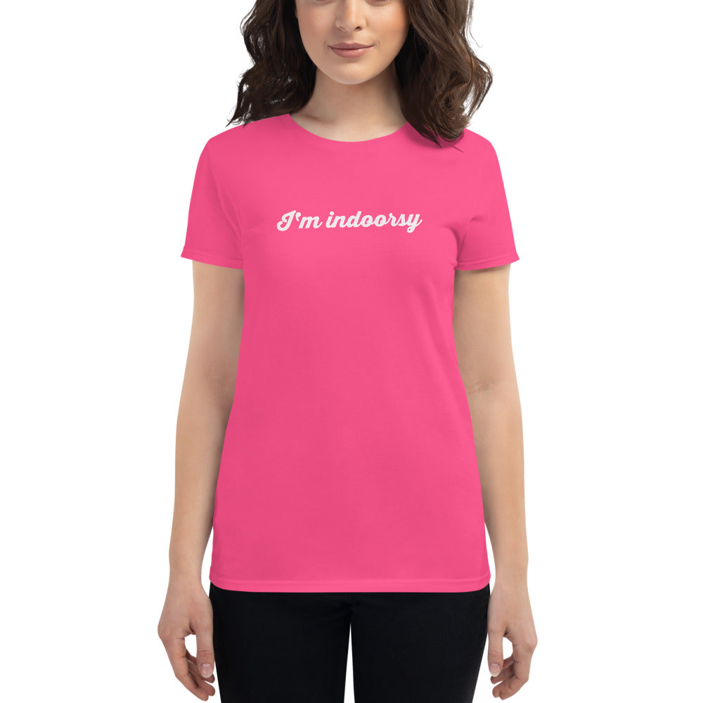 I'm Indoorsy T-shirt - Limitless Jewellery