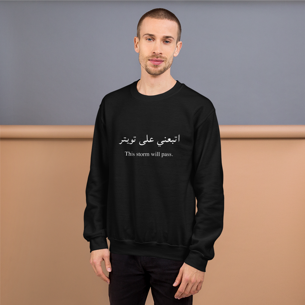 This Storm Will Pass Unisex Sweatshirt - Limitless Jewellery