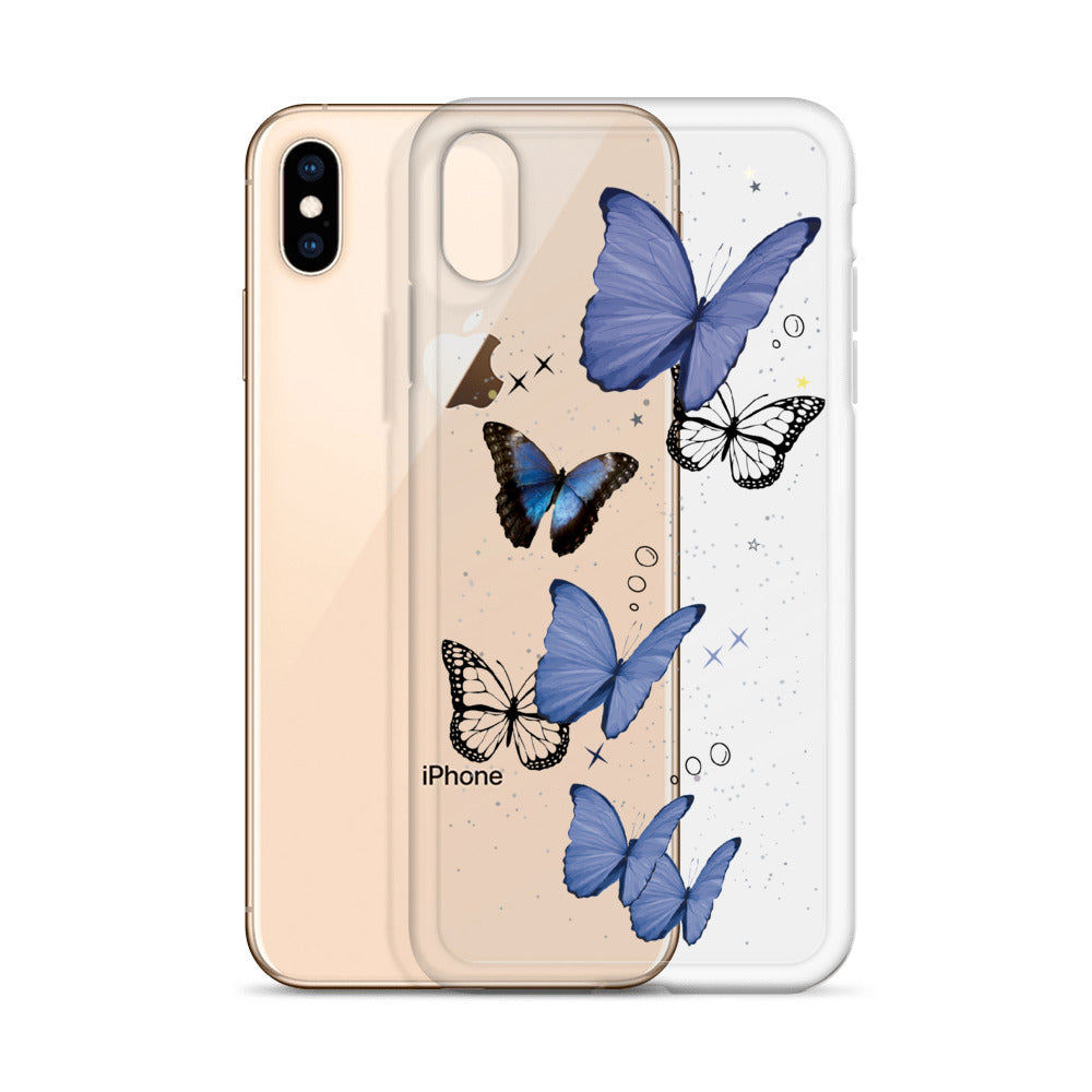 Butterfly Dreamz Transparent iPhone Case - Limitless Jewellery