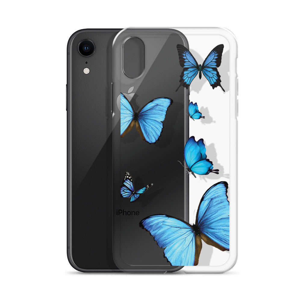 Butterfly Transparent iPhone Case - Limitless Jewellery