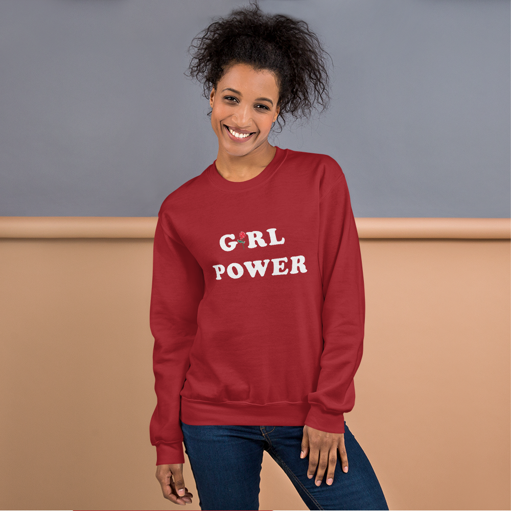 Girl Power Unisex Sweatshirt - Limitless Jewellery