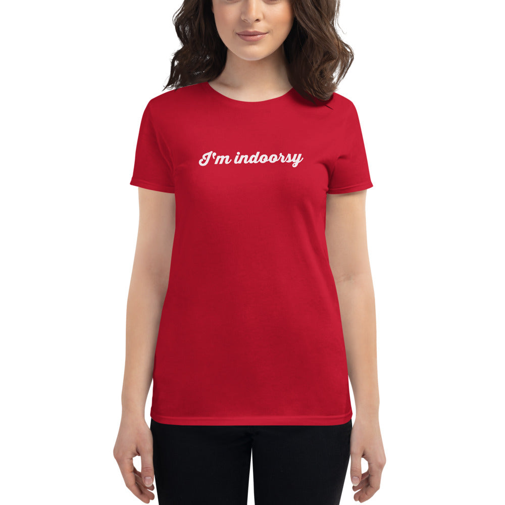 I'm Indoorsy T-shirt - Limitless Jewellery