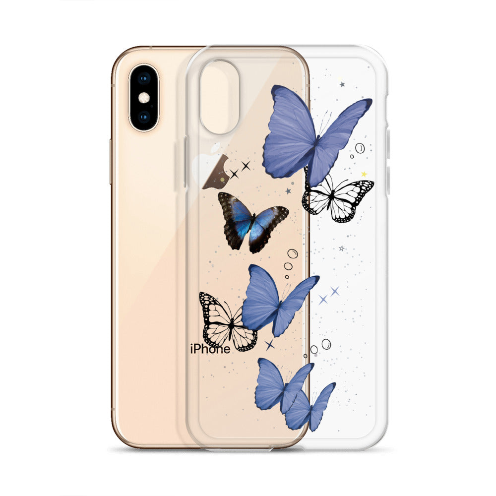 Butterfly Dreamz Transparent iPhone Case - Limitless Jewellery