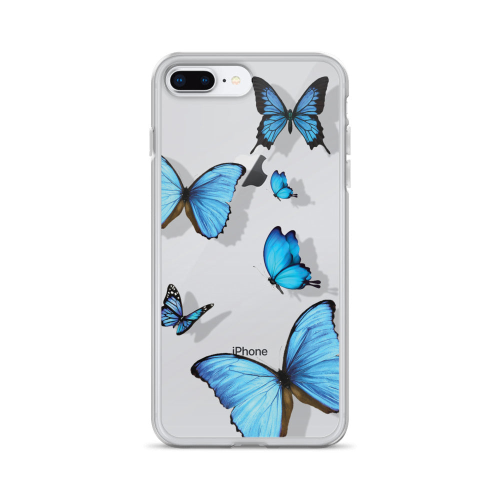 Butterfly Transparent iPhone Case - Limitless Jewellery
