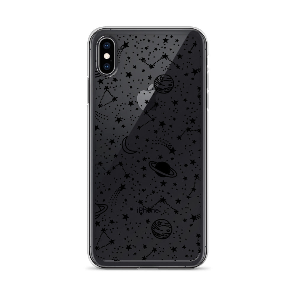 Galaxy Transparent iPhone Case - Limitless Jewellery