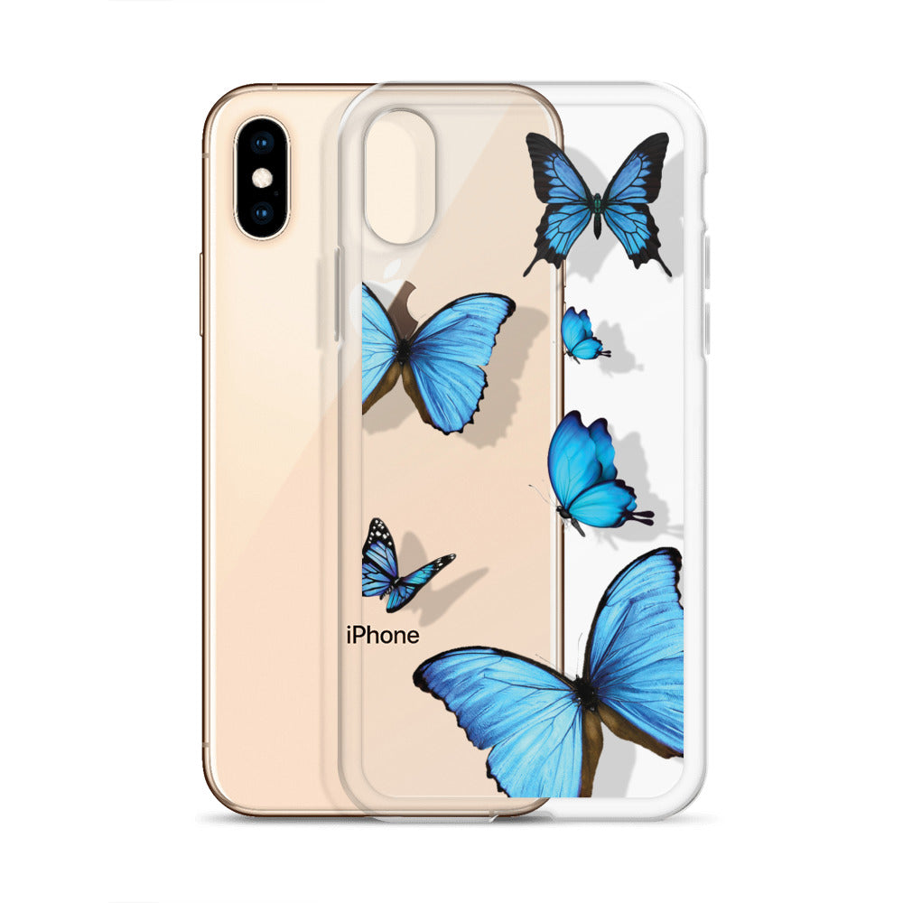 Butterfly Transparent iPhone Case - Limitless Jewellery