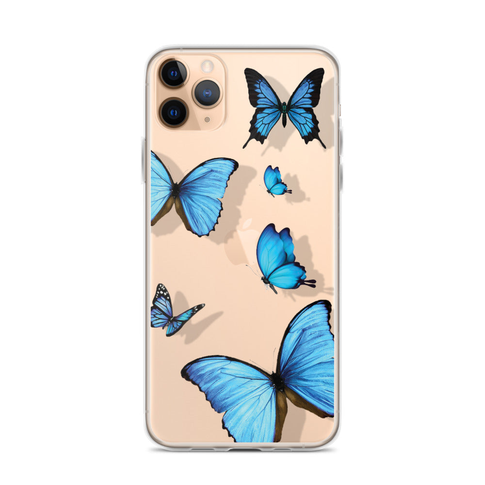 Butterfly Transparent iPhone Case - Limitless Jewellery