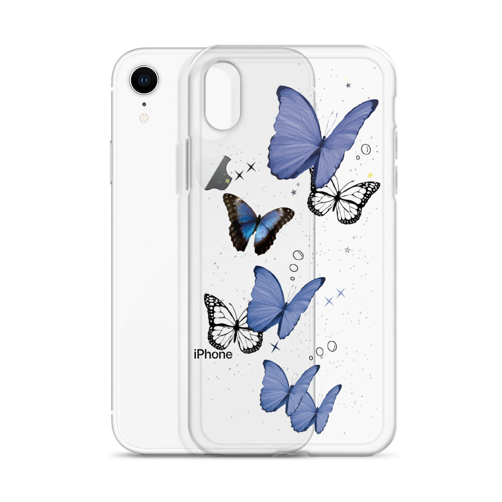 Butterfly Dreamz Transparent iPhone Case - Limitless Jewellery