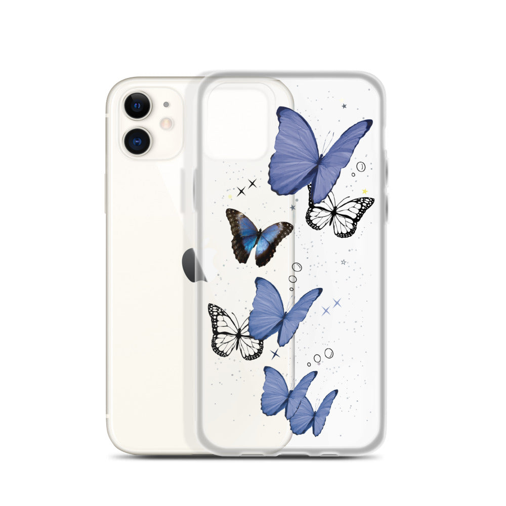 Butterfly Dreamz Transparent iPhone Case - Limitless Jewellery