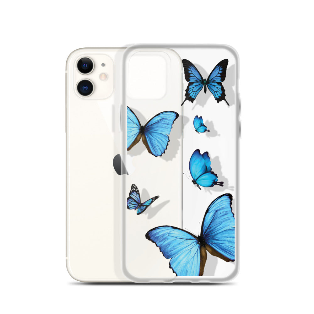 Butterfly Transparent iPhone Case - Limitless Jewellery