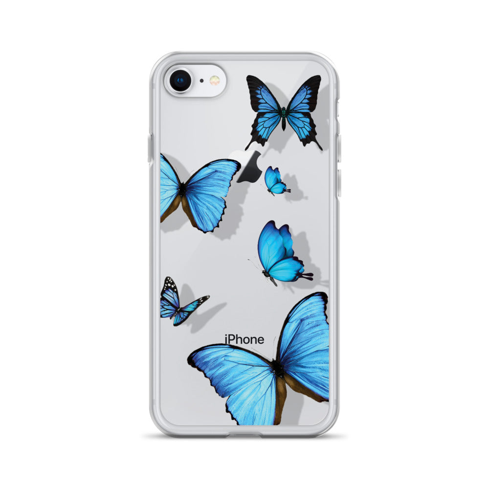 Butterfly Transparent iPhone Case - Limitless Jewellery