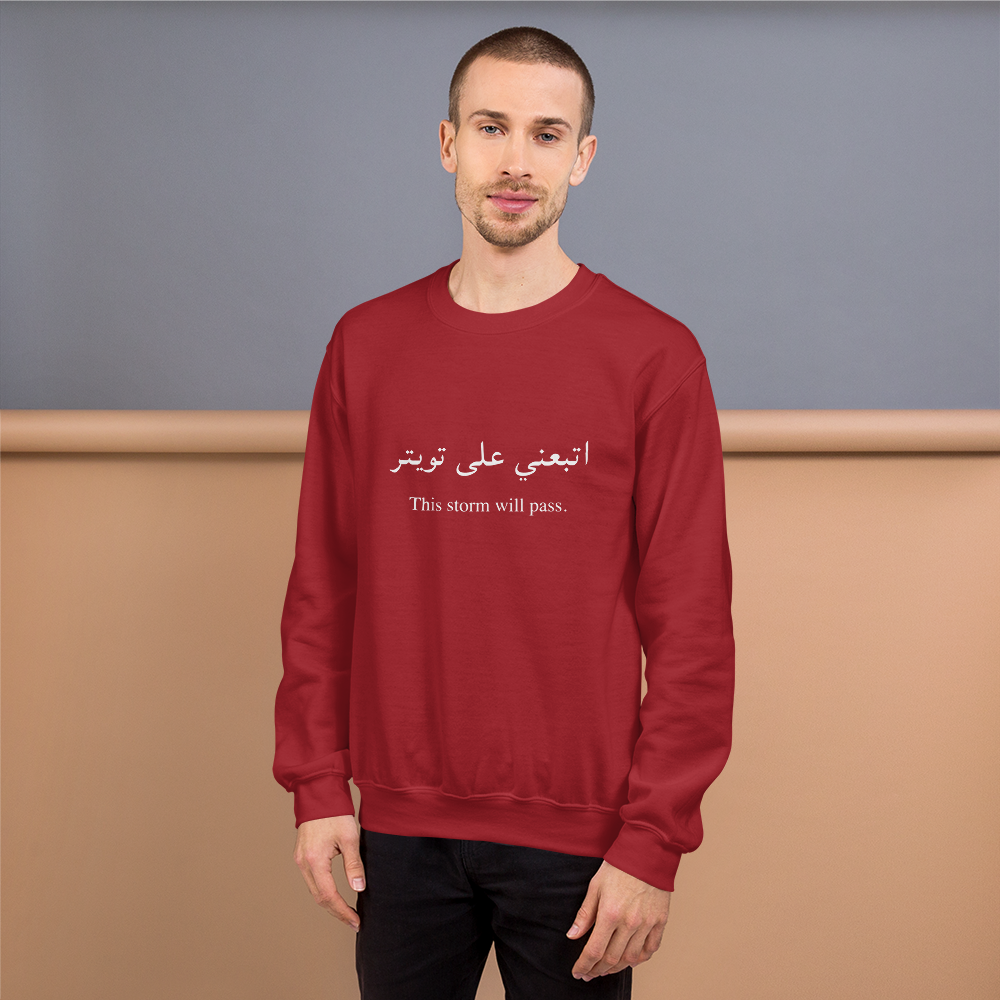 This Storm Will Pass Unisex Sweatshirt - Limitless Jewellery