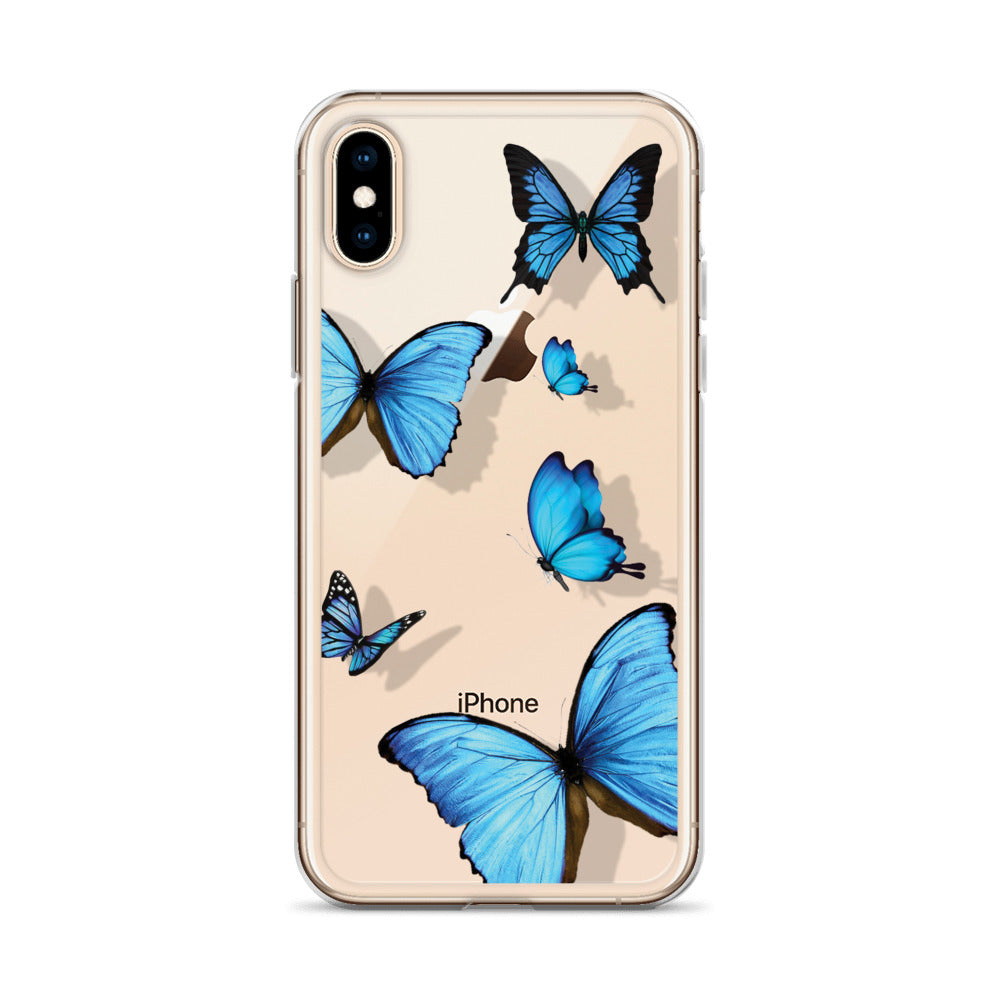 Butterfly Transparent iPhone Case - Limitless Jewellery